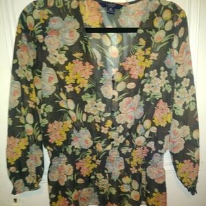 CHAPS Floral Shirt